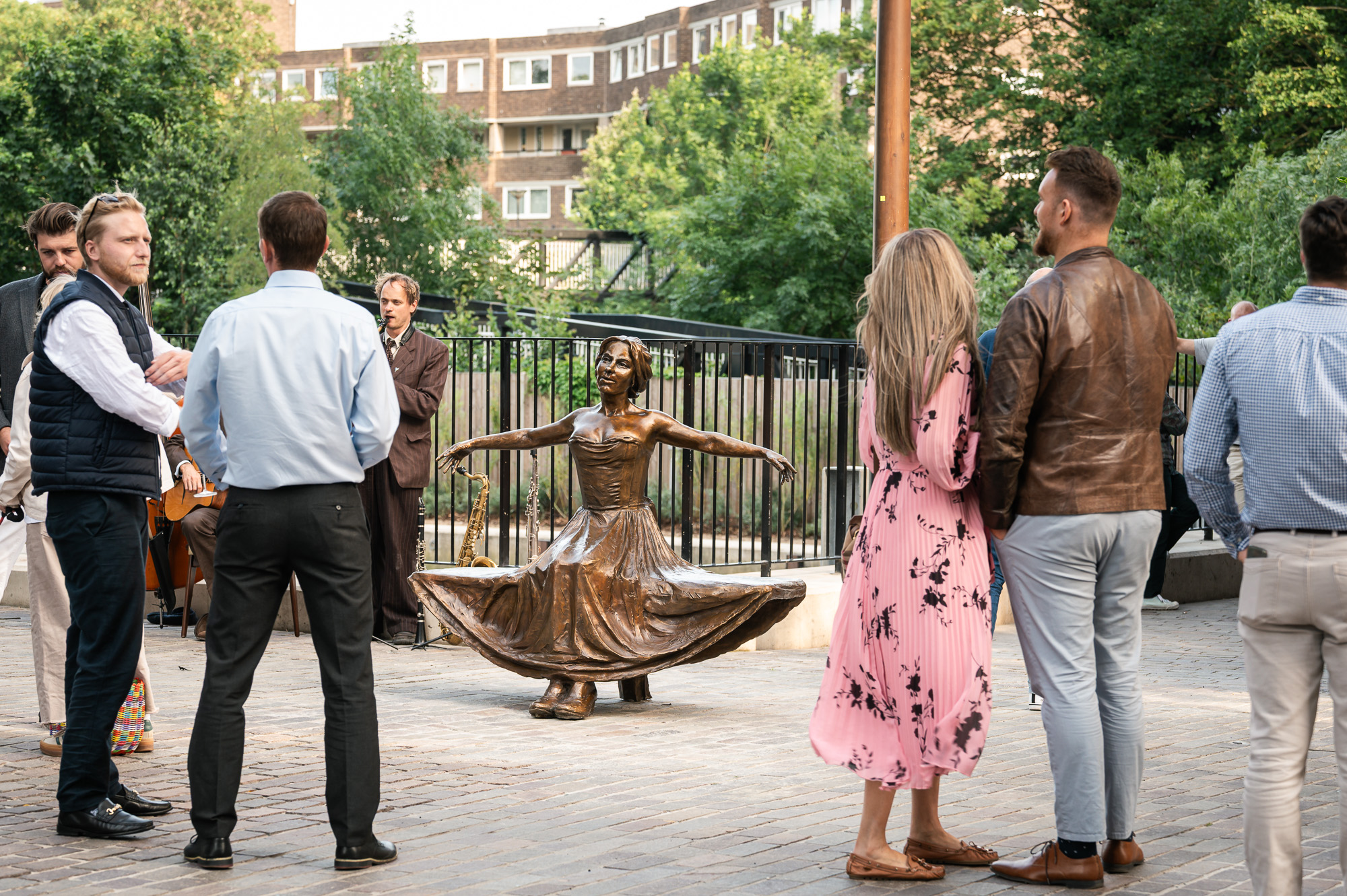 Two striking new sculptures unveiled at The Brentford Project