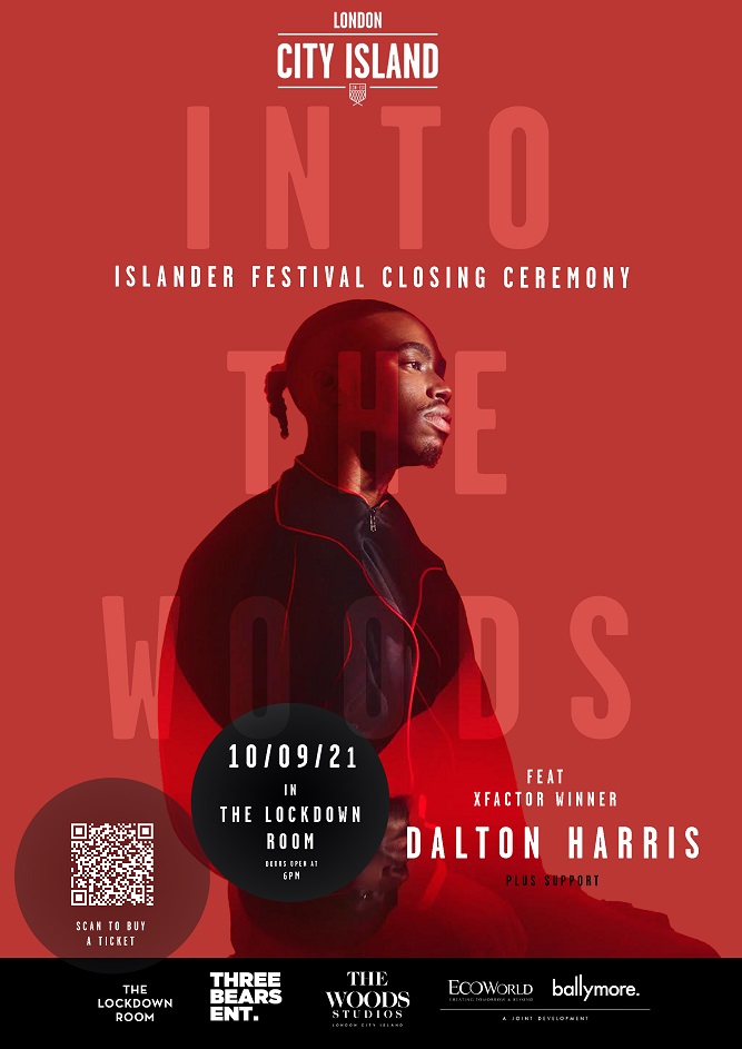 X Factor winner Dalton Harris to headline at London City Island