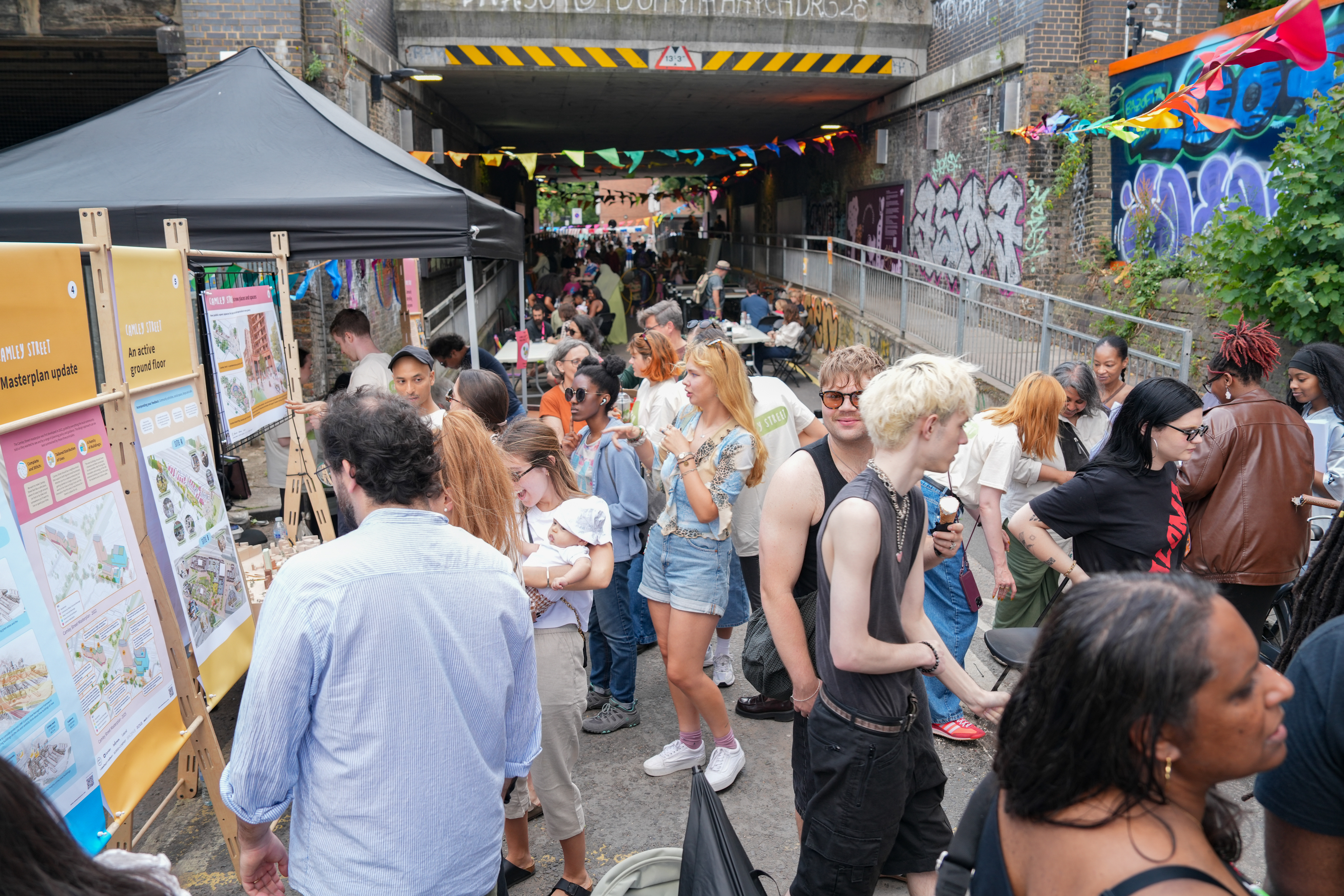 Record turnout for fourth annual Camley Street Festival
