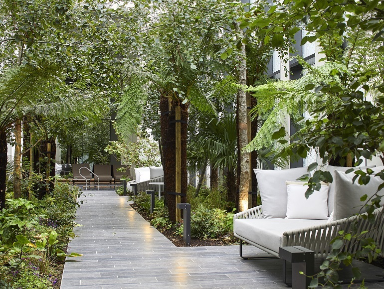 Green sanctuary in the city welcomes first residents