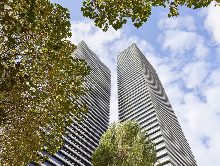 Green sanctuary in the city welcomes first residents