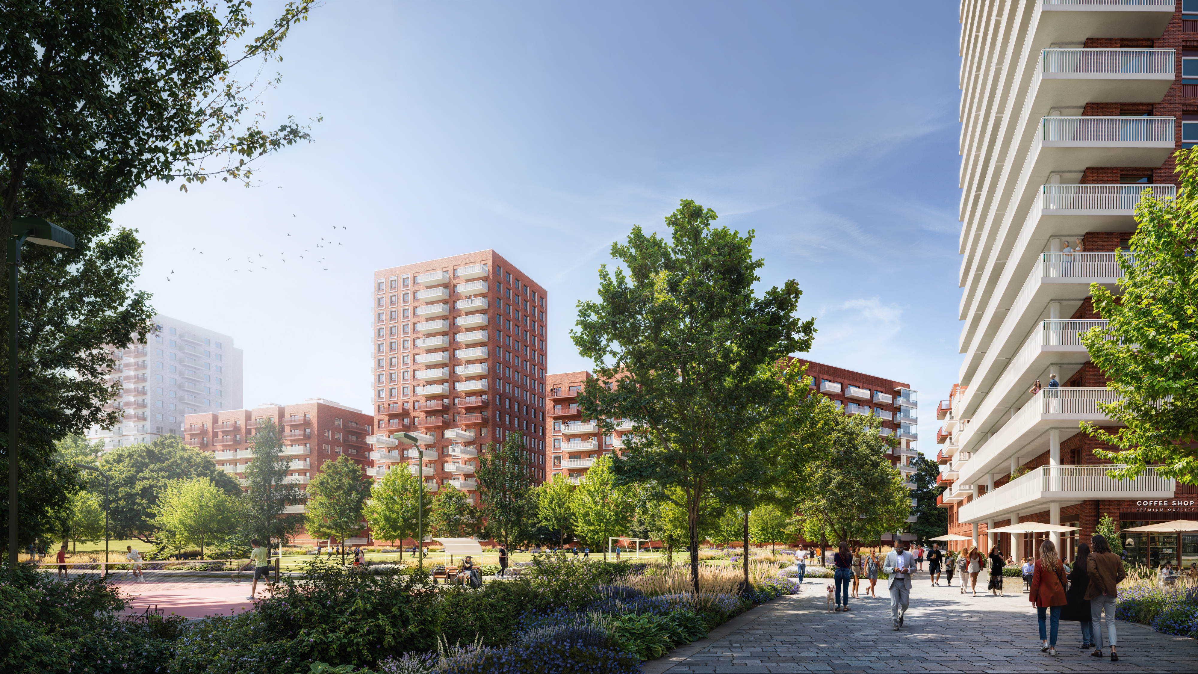 Consent for 1,600 homes at Knights Road in Newham