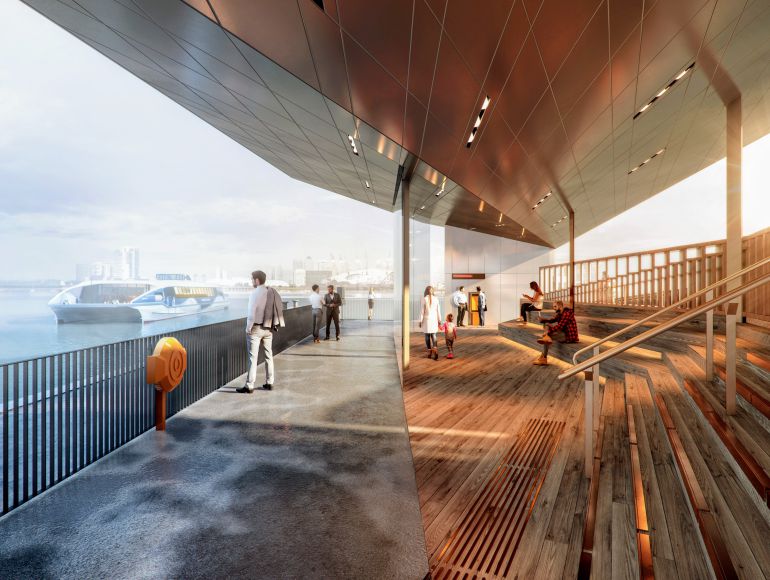 Royal Wharf Pier wins top London design award