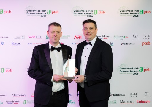 Ballymore wins its second Guaranteed Irish Award