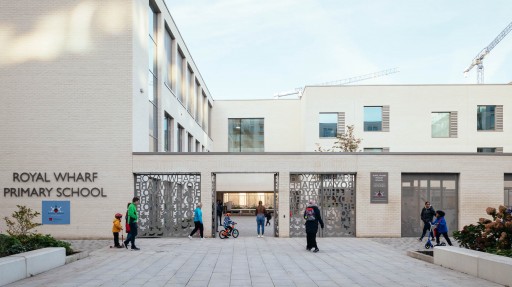 “Joyful and inspiring” Royal Wharf Primary School wins a prestigious architecture award