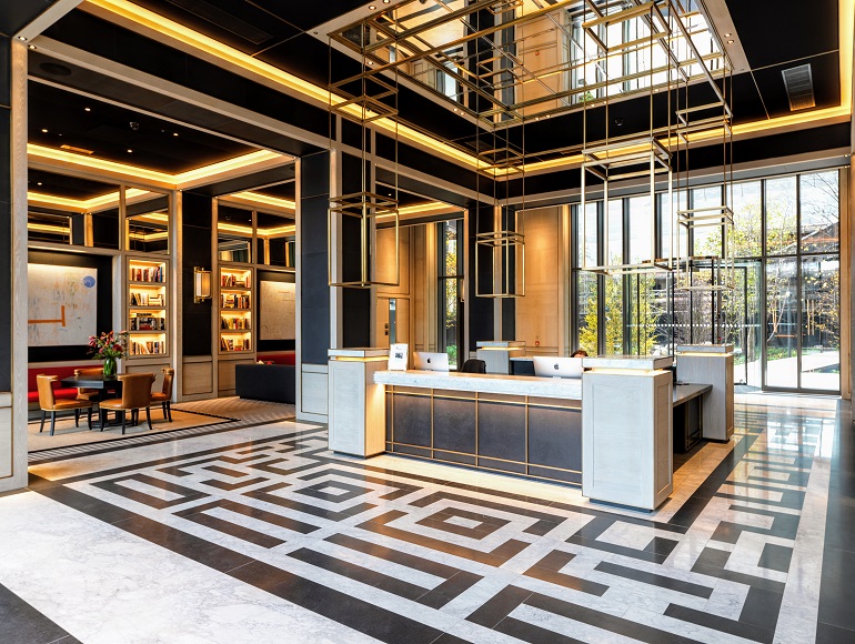 Heritage and craftsmanship combine to create London’s most luxurious lobby