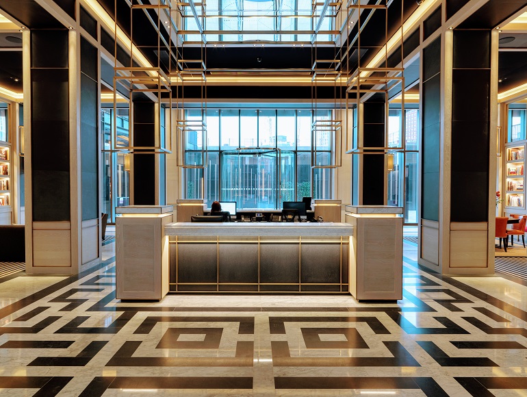 Heritage and craftsmanship combine to create London’s most luxurious lobby