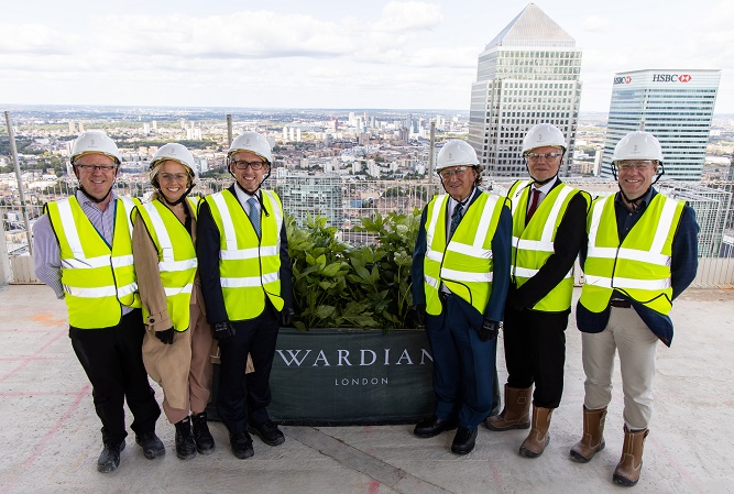 Topping out heralds new model for living with nature in the capital