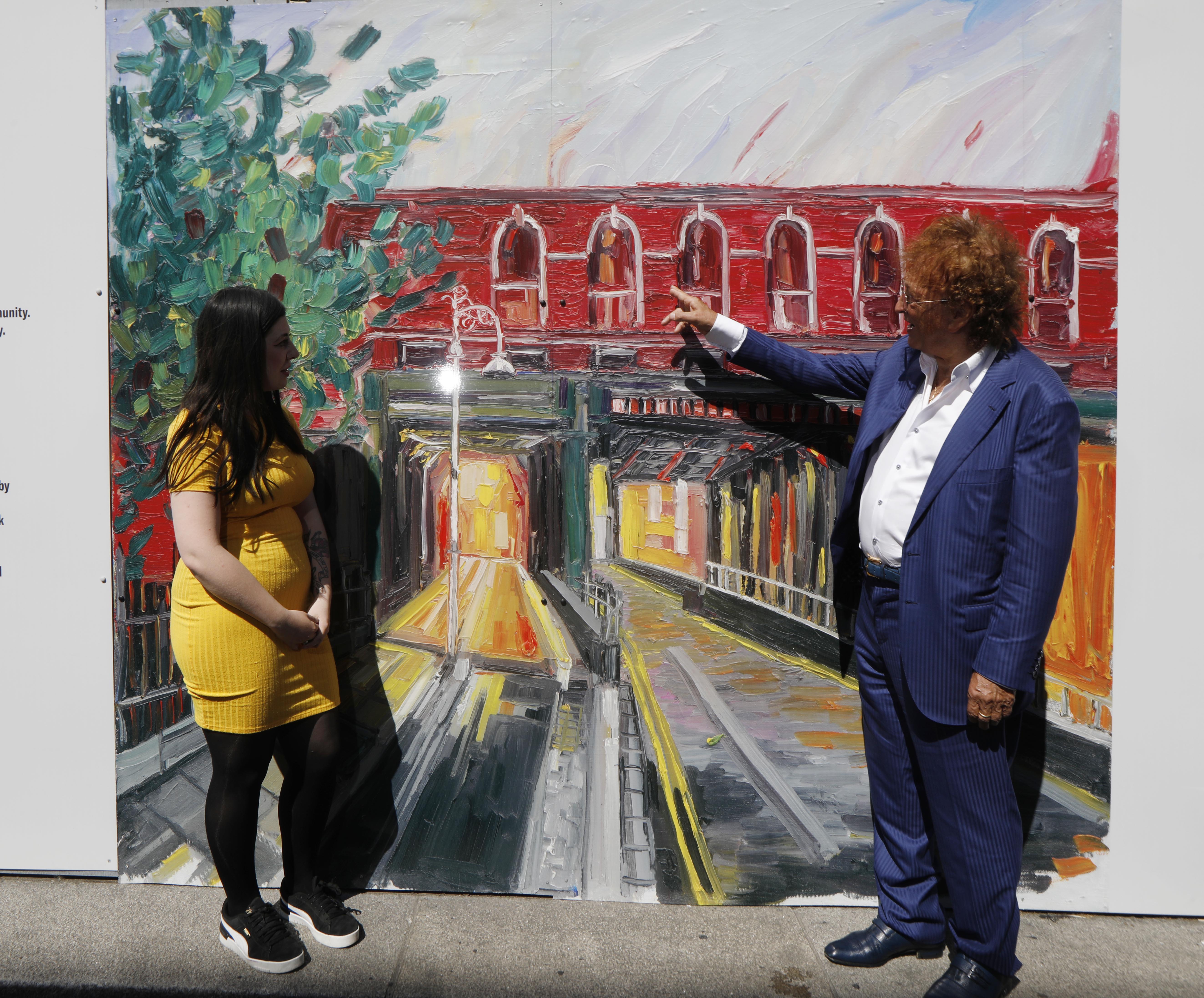 Sheriff Street Open Air Art Exhibition launched