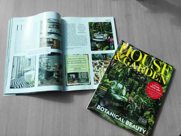 Wardian London published in House & Garden