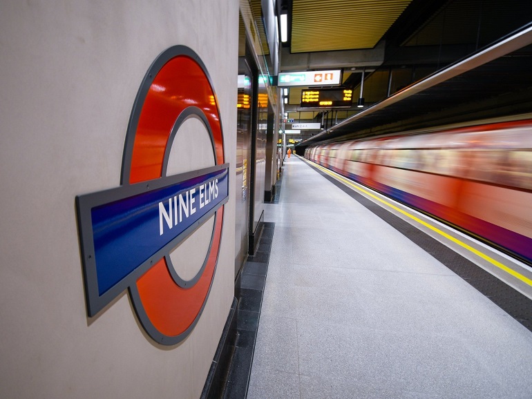 Northern Line has arrived at Nine Elms