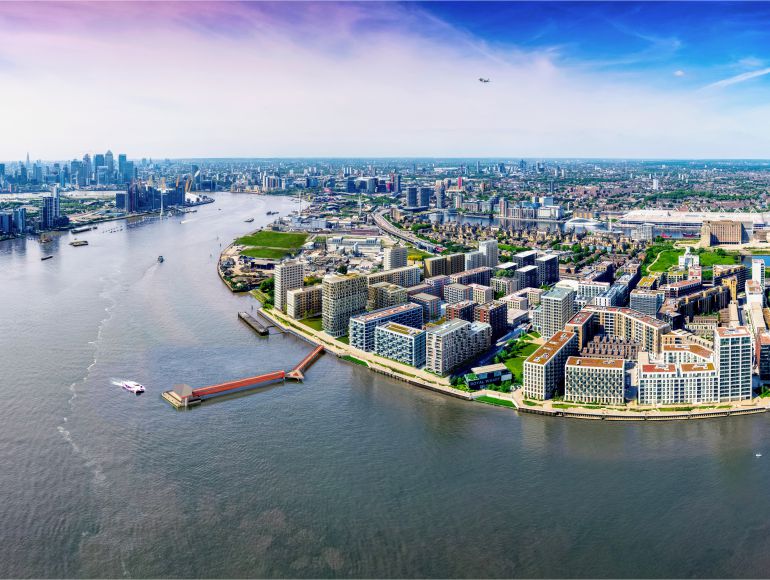 Royal Wharf Pier wins top London design award