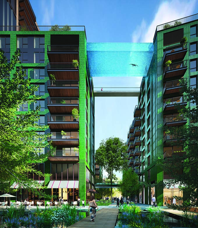 Embassy Gardens Sky Pool
