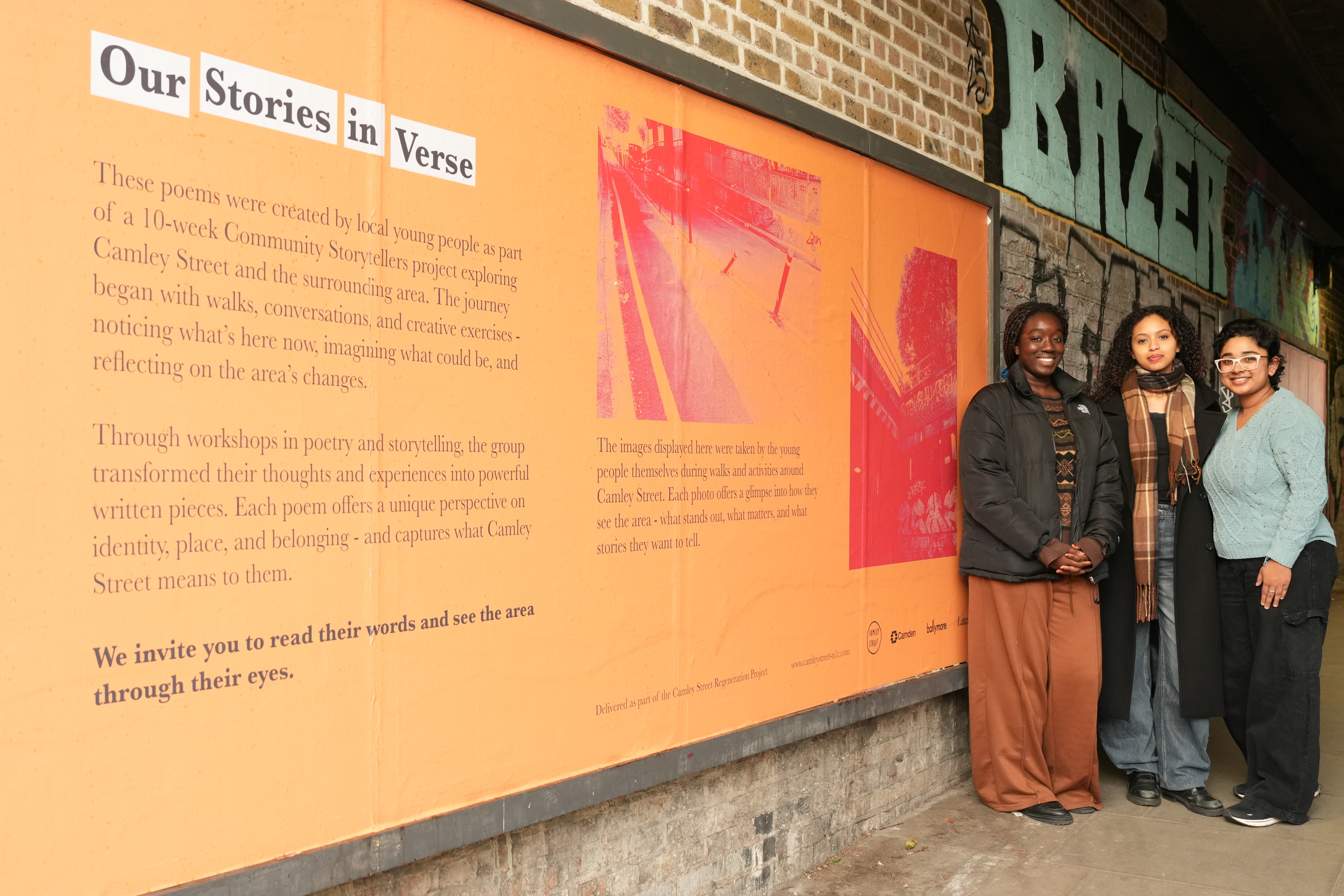 New Artwork Brings Young Voices to Life in Camley Street