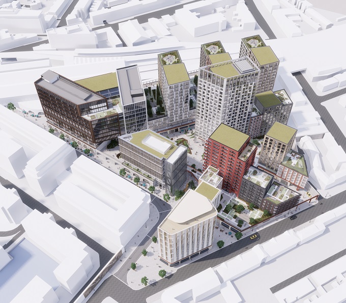 Ballymore submits plans for Dublin Arch mixed-use development 