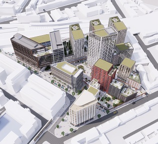 Ballymore submits plans for Dublin Arch mixed-use development 