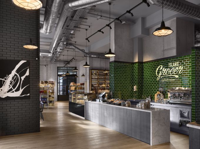 London City Island and The Island Grocer officially open