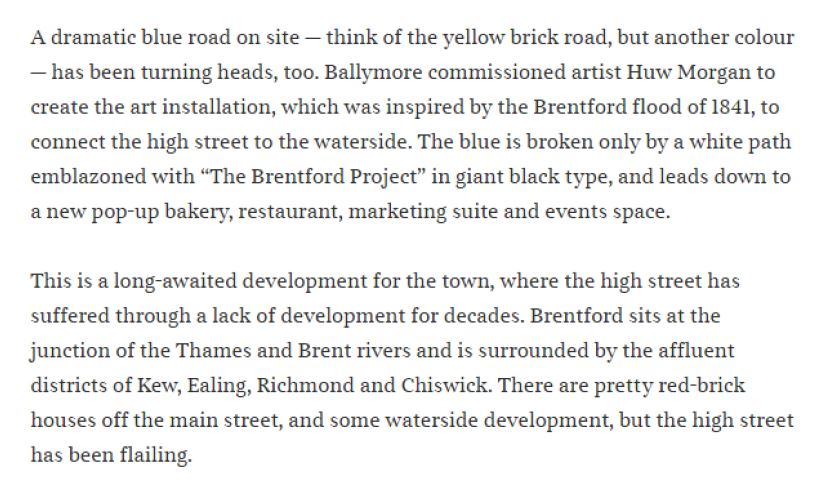 London calling as housebuilder Ballymore unveils the Brentford Project