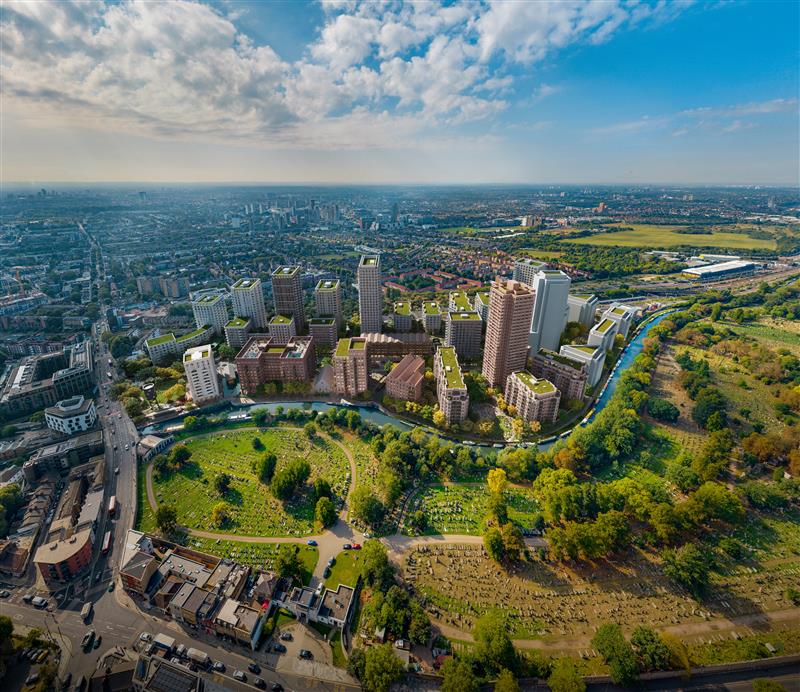 Plans approved for new Kensal Canalside neighbourhood