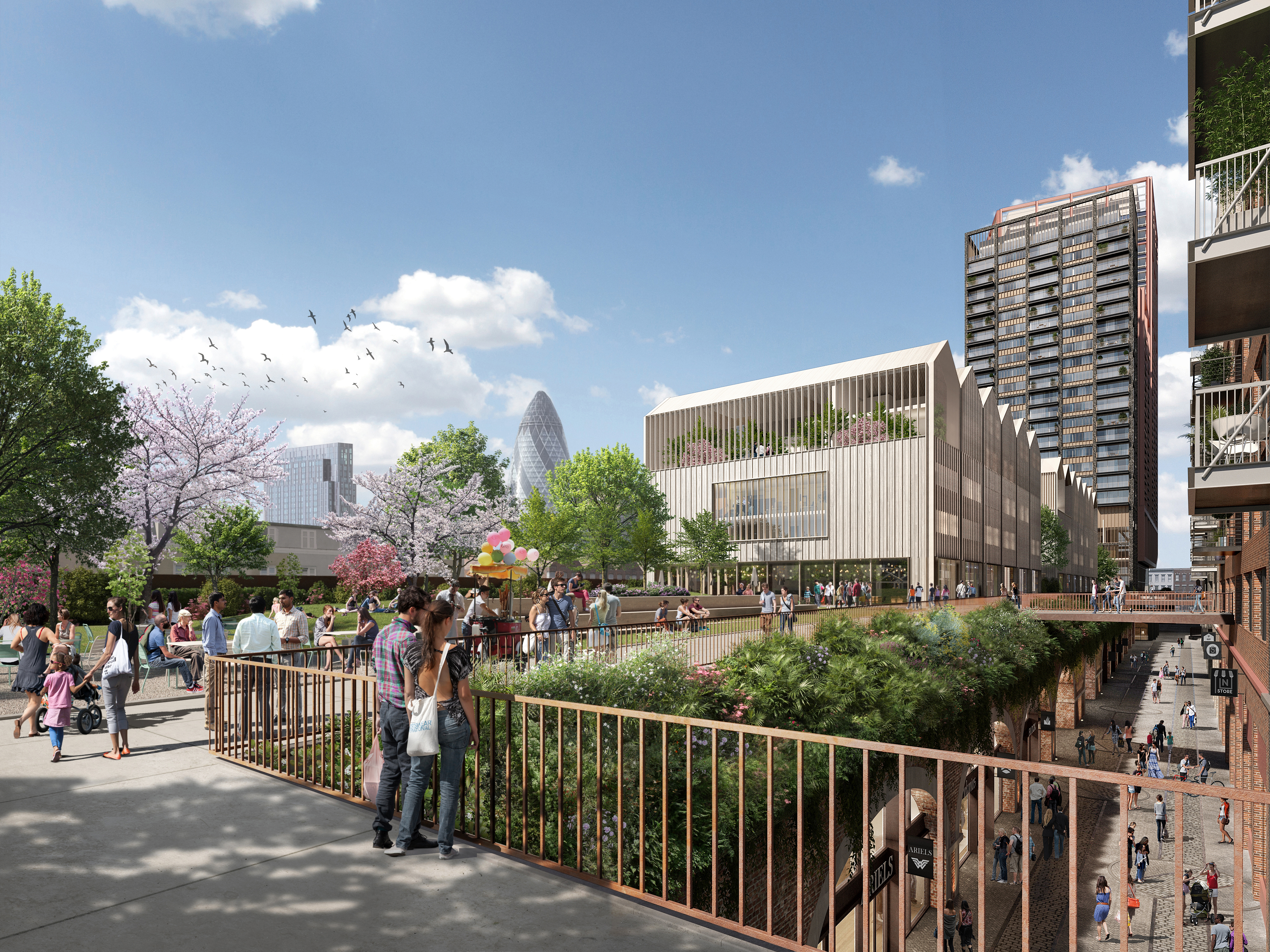 Ballymore and Hammerson Joint Venture secures Section 106 agreement for regeneration of Bishopsgate Goodsyard