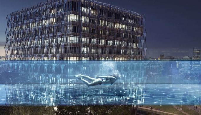 Sky pool image 3 - Embassy Gardens