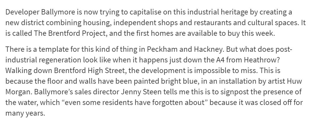 New homes, shops and cultural venues are set to revitalise a hidden part of Brentford’s industrial past 