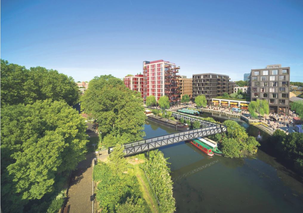 New homes, shops and cultural venues are set to revitalise a hidden part of Brentford’s industrial past 