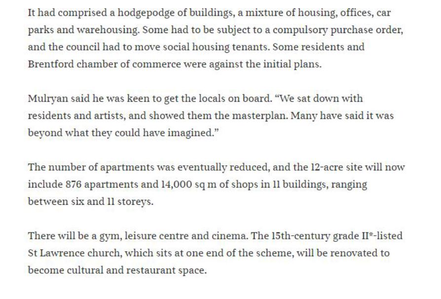 London calling as housebuilder Ballymore unveils the Brentford Project